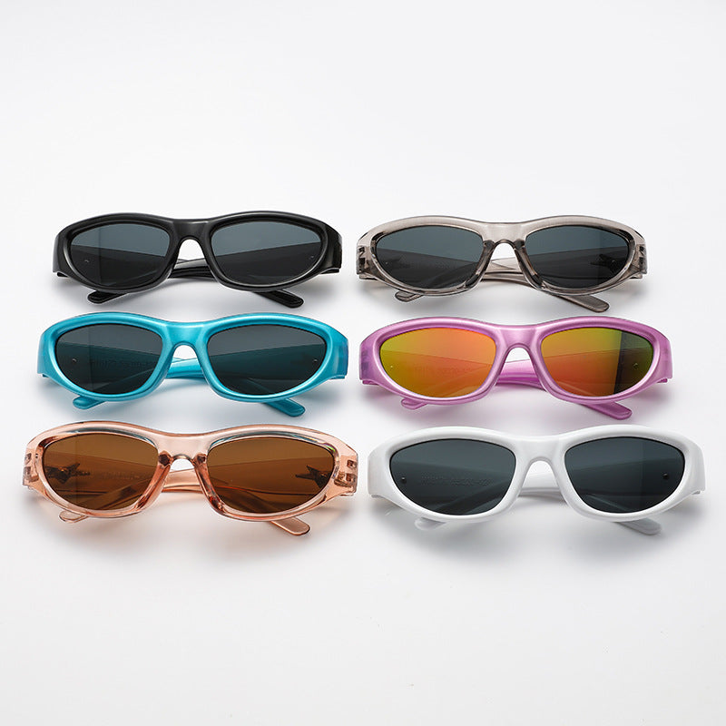 Damen modische Sonnenbrille mit stylischem Cat-Eye Design Brehn