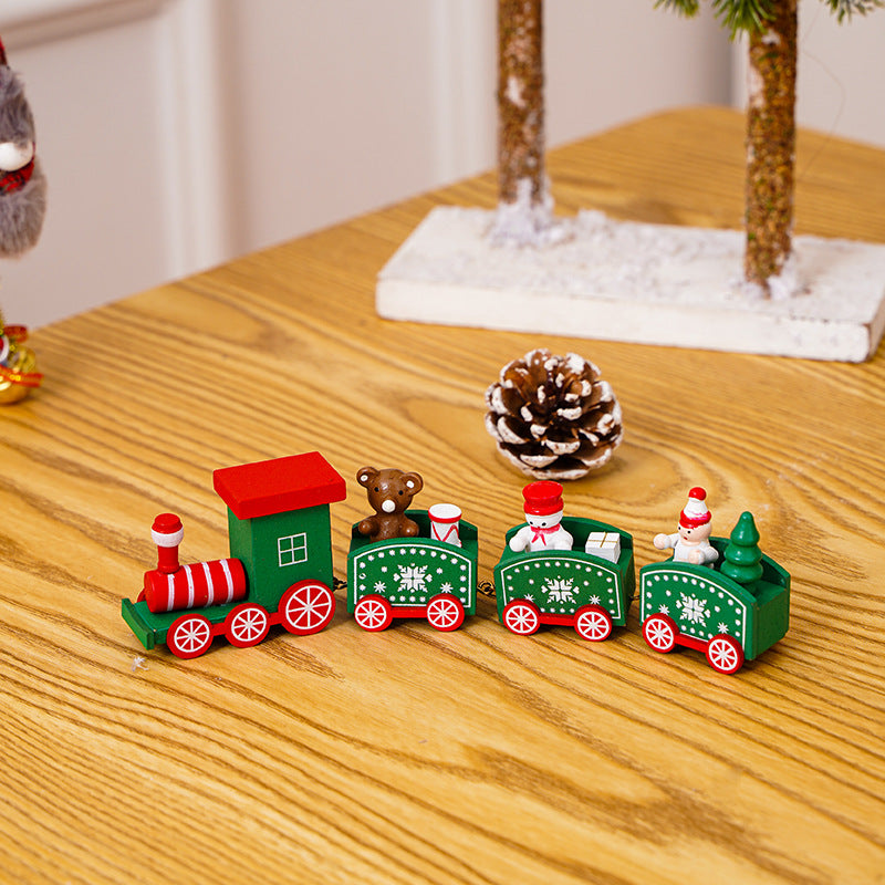 Dekoratives Weihnachtszug-Set Brehn