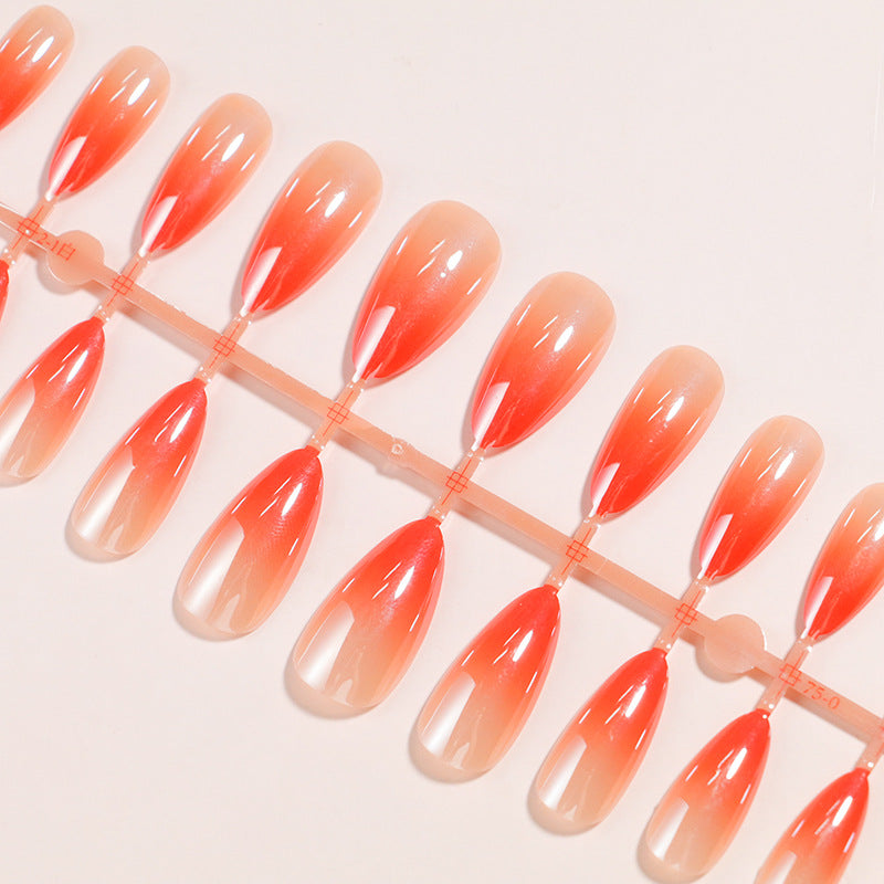 Elegante Ombre Stiletto Press-On Nagelset Brehn