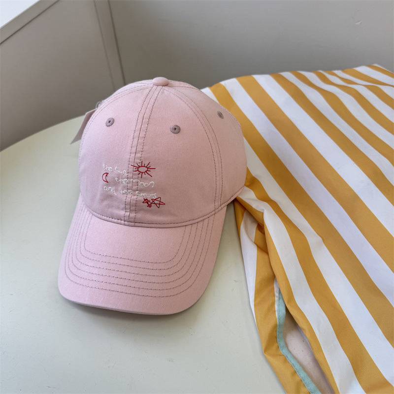 Damen Casual Bestickte Dad Cap Brehn