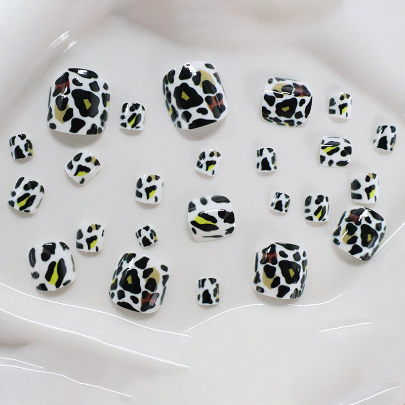 Wildtierdruck Nagelkunst Brehn