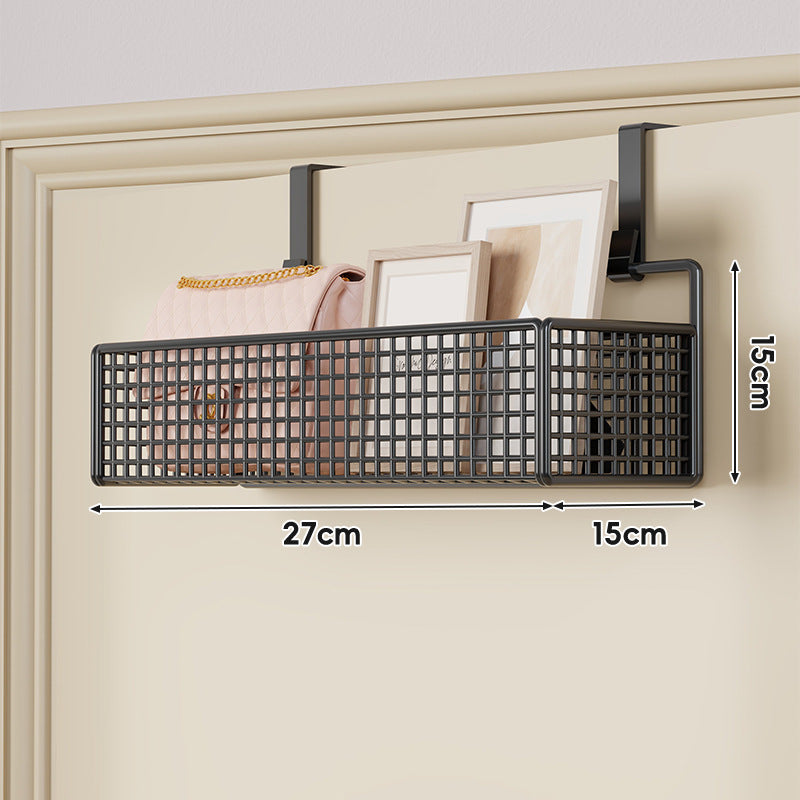 Über-Tür hängender doppelter belüfteter Mesh-Speicherkorb-Organizer mit Haken