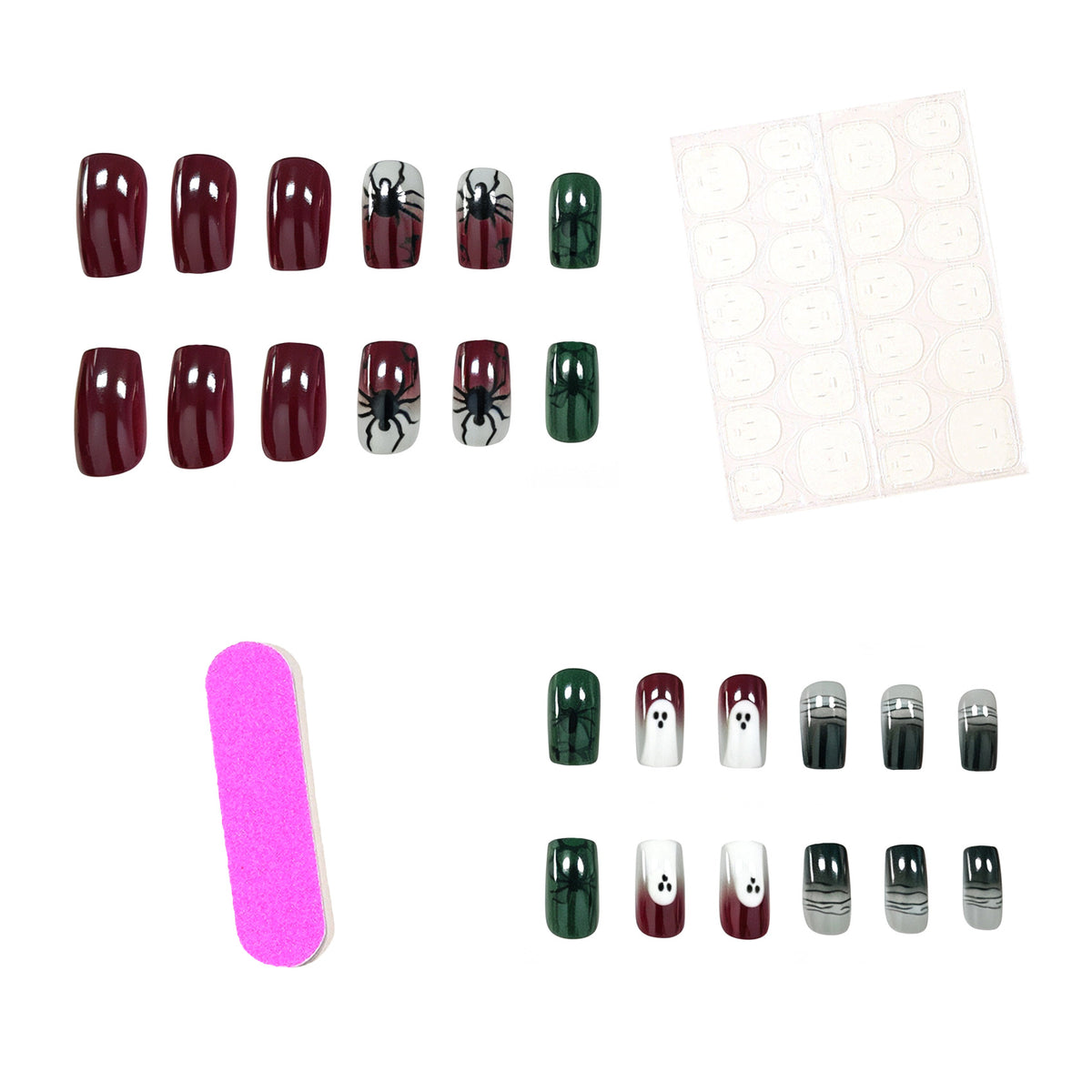 Halloween-Themen Nagelkunst-Set Brehn 1789915198
