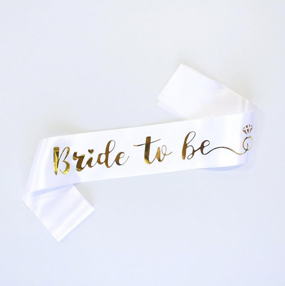 Damen Hochzeitskrone mit Schriftzug Brehn