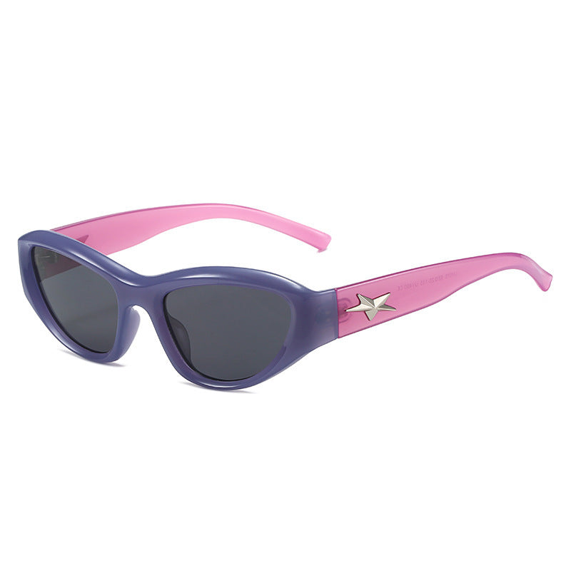 Retro-inspirierte Cat-Eye-Sonnenbrille Brehn