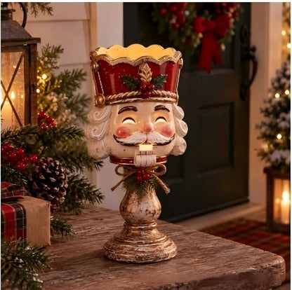 Dekorative Nussknacker-Tischlampe Brehn