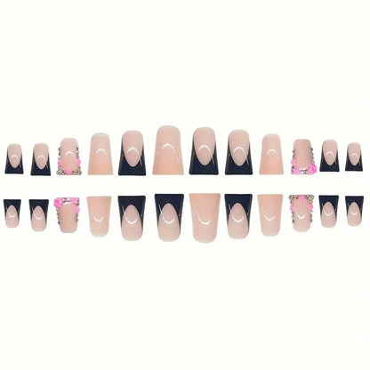 Glamouröse Stiletto-Nagelkunstverlängerungen Brehn