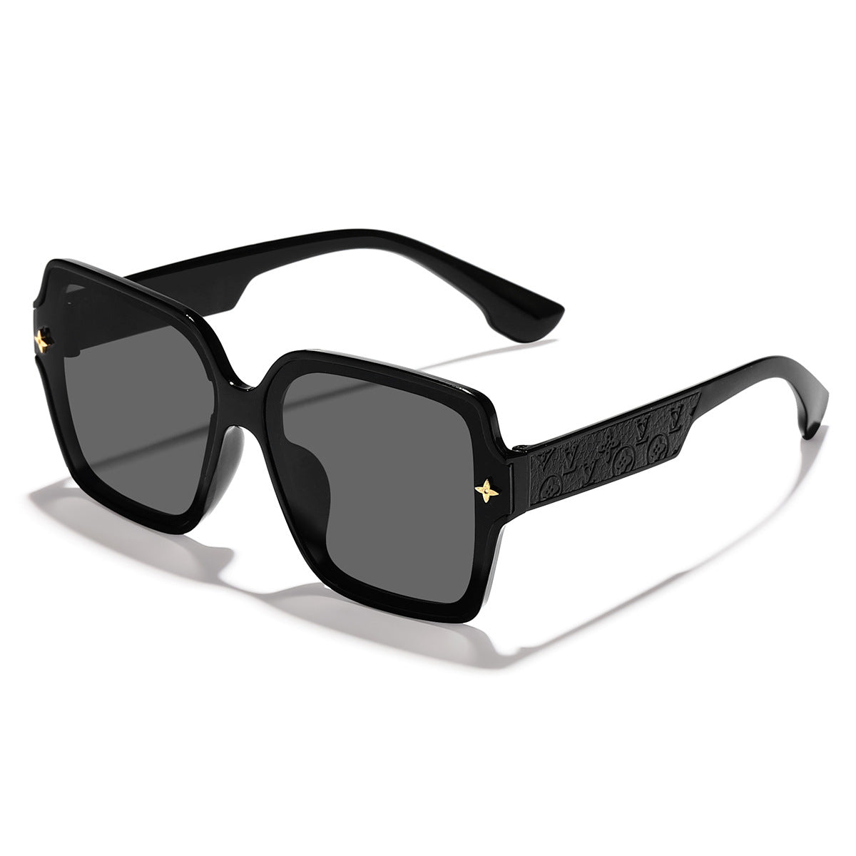 Damen stilvolle oversized Sonnenbrille mit modischem Rahmen Brehn