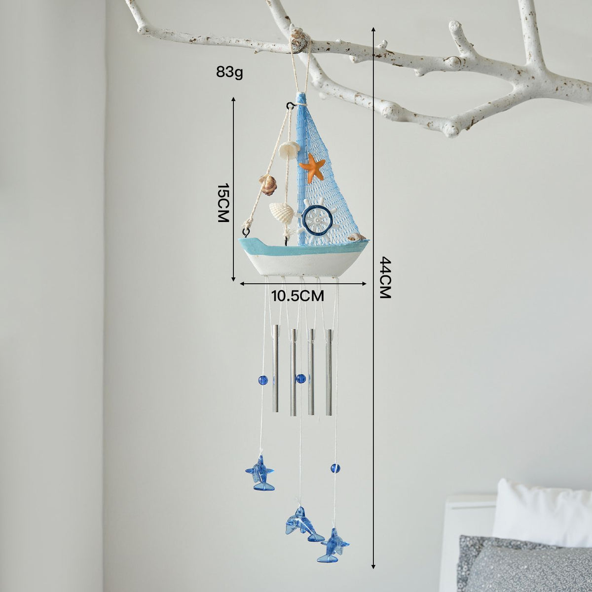 Maritimes Windspiel Deko