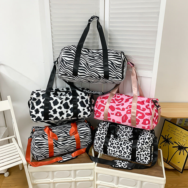 Modische Zebra Muster Sport Duffle Bag Brehn