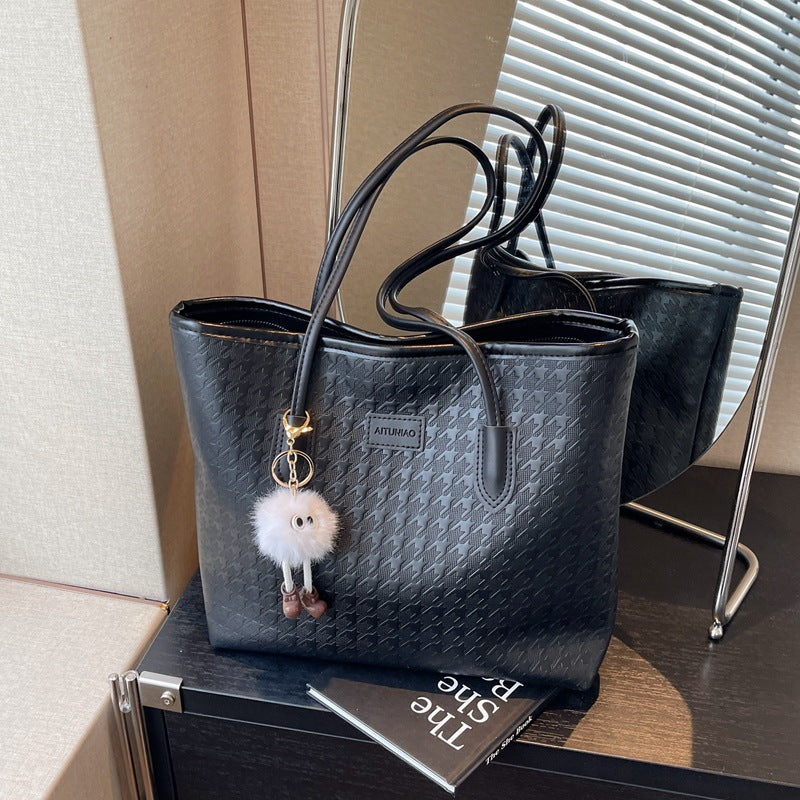 Elegante strukturierte Tote Bag Brehn