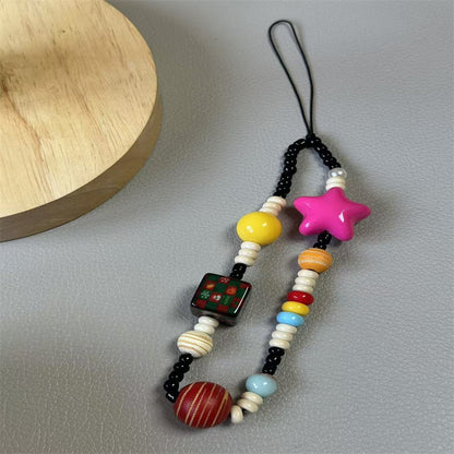 Bunte Perlen Charm Handy Strap Brehn 1790134889