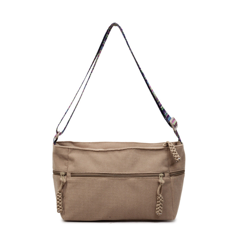 Stylische Bohemian Utility Schultertasche