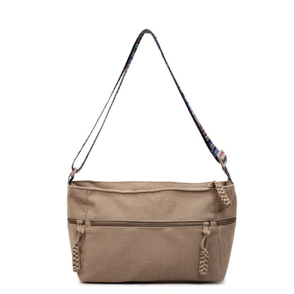 Stylische Bohemian Utility Schultertasche