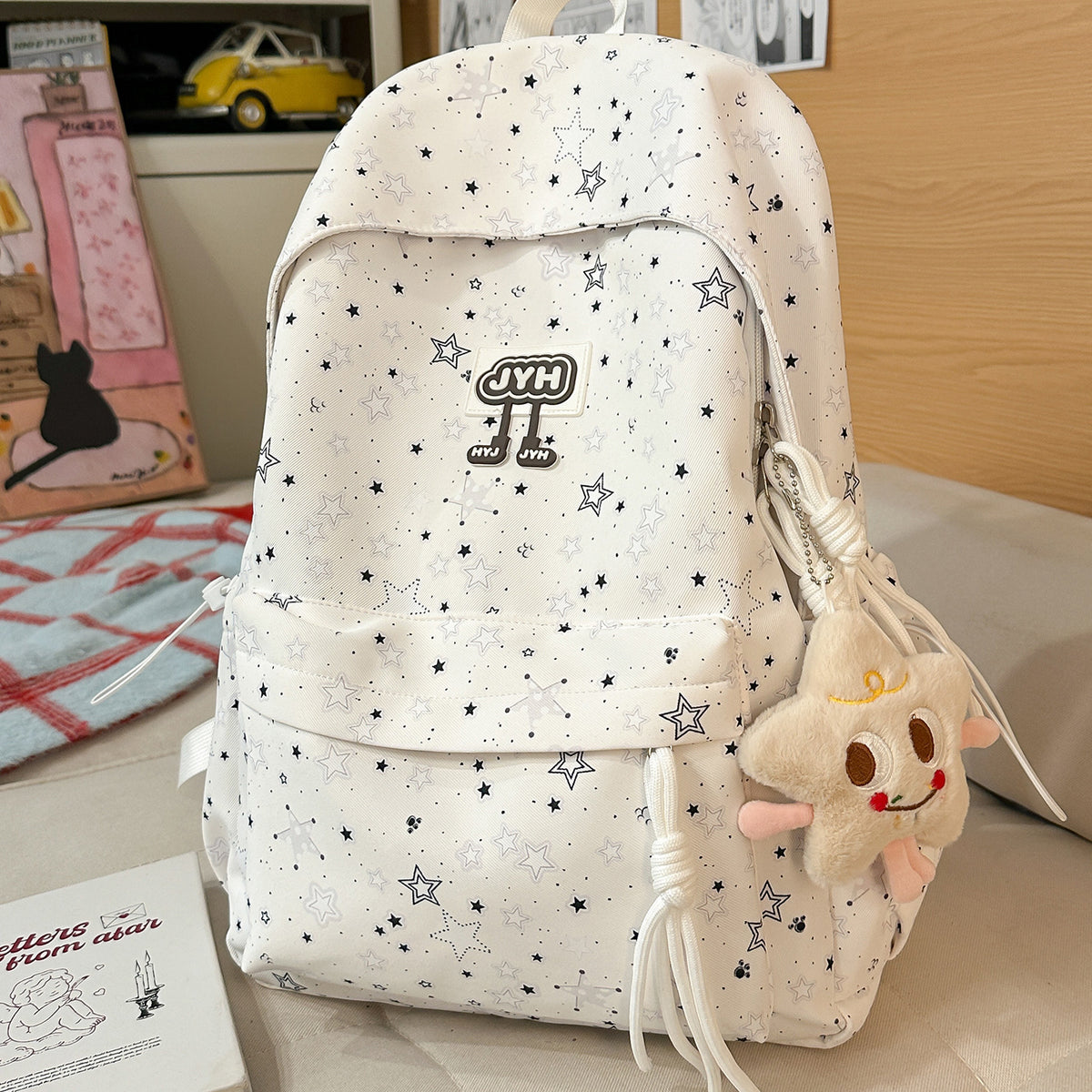 Stylische Stern-Print Rucksack Brehn 1791205440