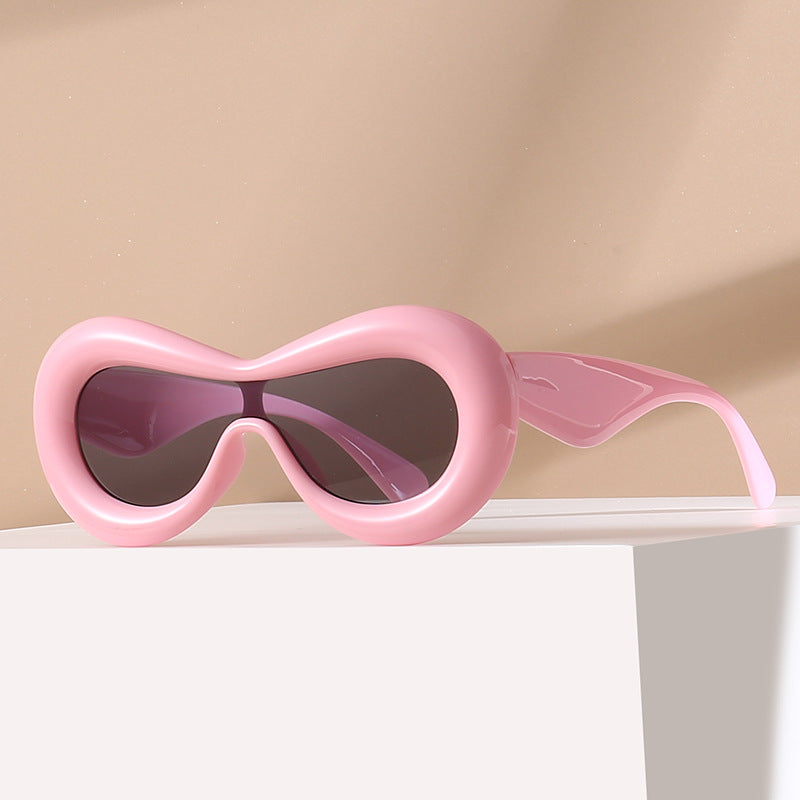 Damen futuristische Augenmaske Sonnenbrille Brehn