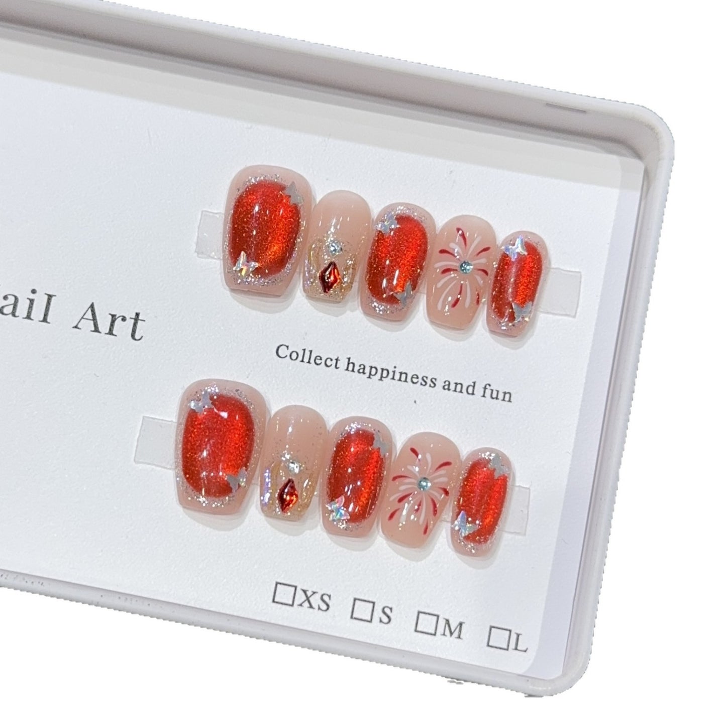 Glitzernde Kunstnägel Brehn