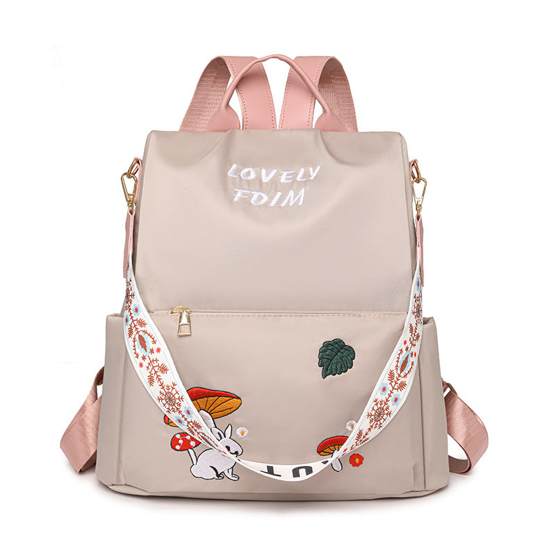 Stylische Bestickte Rucksack
