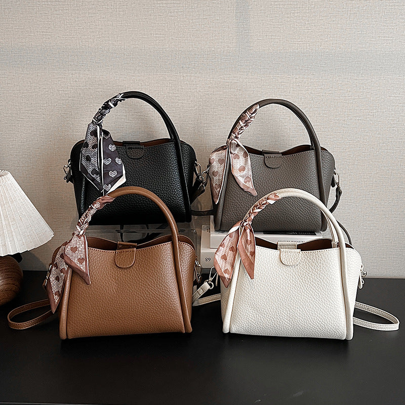 Elegante Texturierte Handtasche