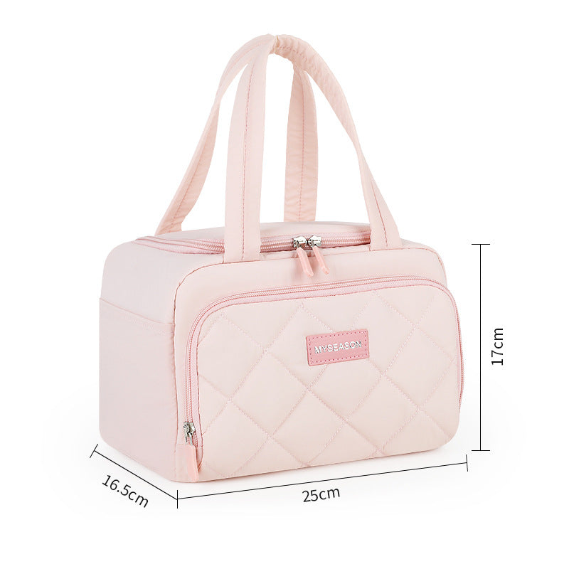 Isolierte gesteppten Lunch-Kühltasche Brehn
