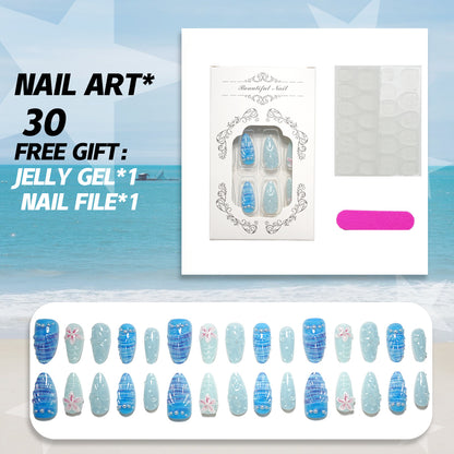 Dekoratives Gel-Nagelkunst Set