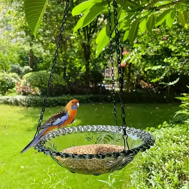 Vogelbad und Futterstelle Brehn