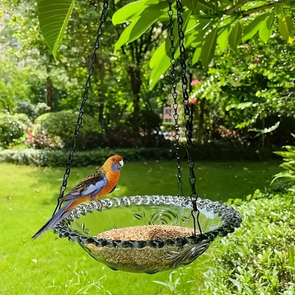 Vogelbad und Futterstelle Brehn