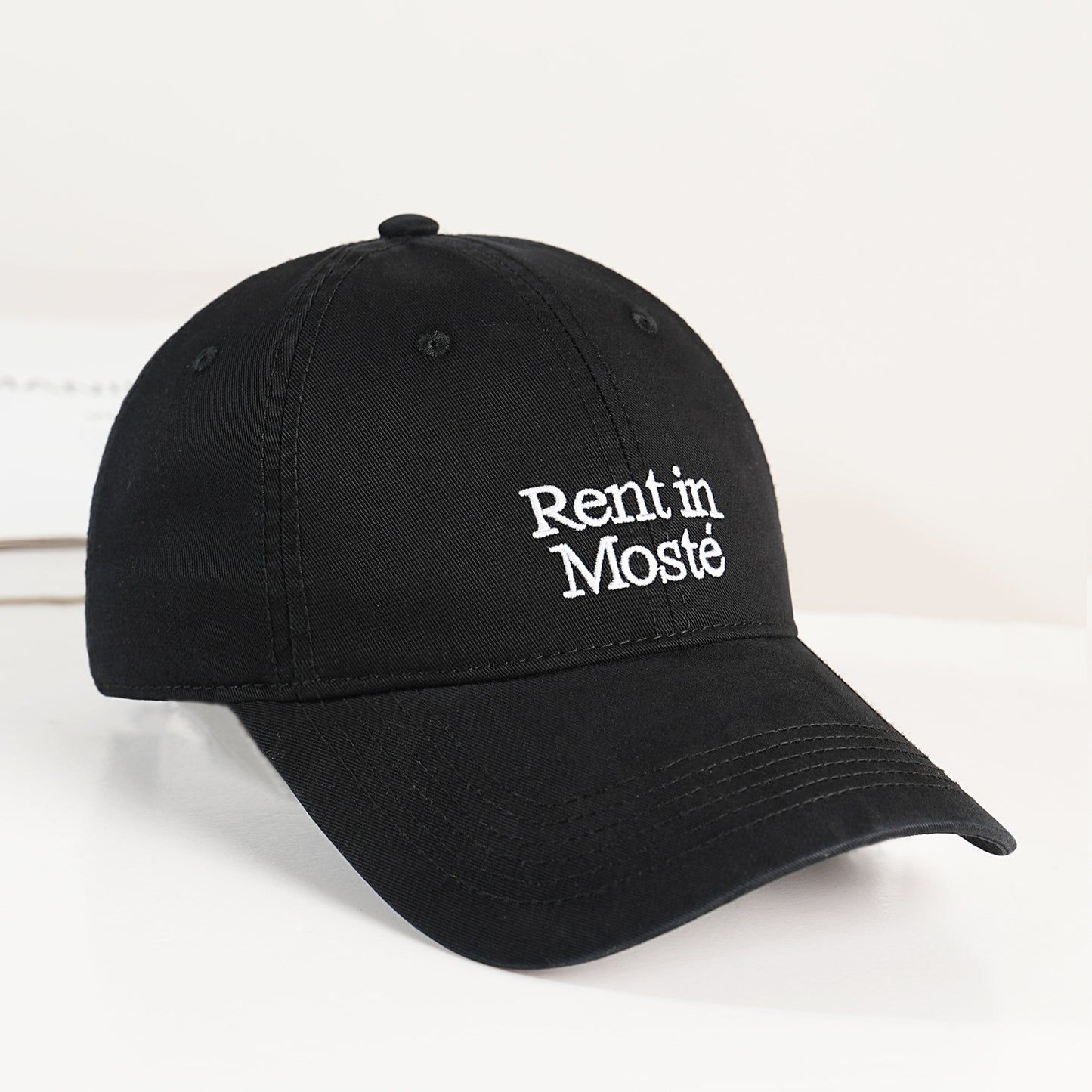 Damen Baumwoll-Baseballkappe mit gesticktem Schriftzug Brehn