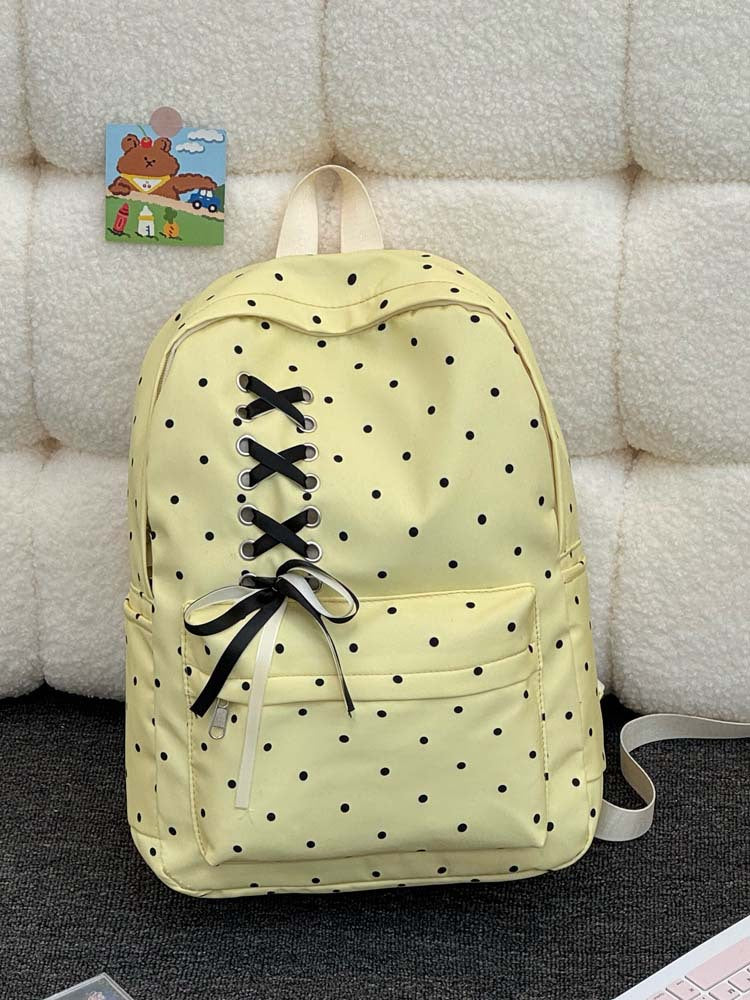 Verspielter Punkte Casual Rucksack Brehn