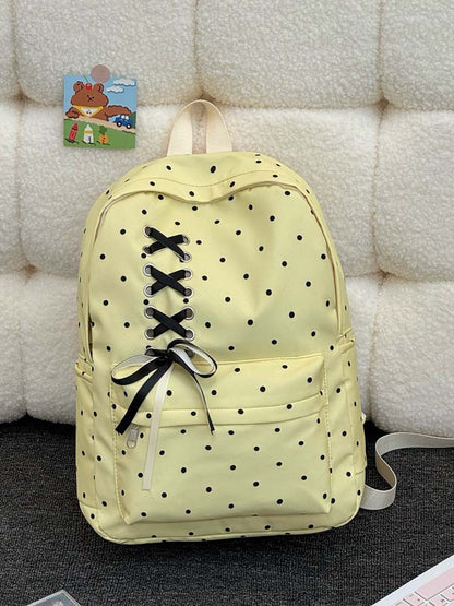 Verspielter Punkte Casual Rucksack Brehn