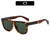 Stylishe Rechte Rahmen Sonnenbrille