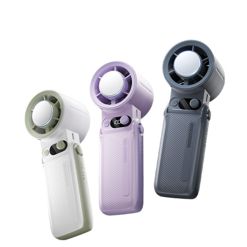 Unisex tragbarer wiederaufladbarer Handventilator mit einstellbarer Geschwindigkeit Brehn