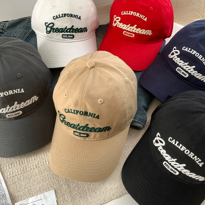 Damen Freizeit bestickte Baseballmütze Brehn 1784084109