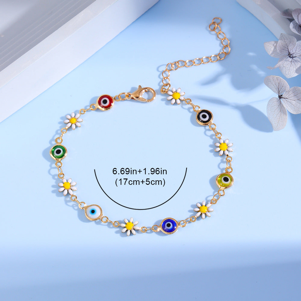Charmante Daisy und böse Augen Armband Brehn