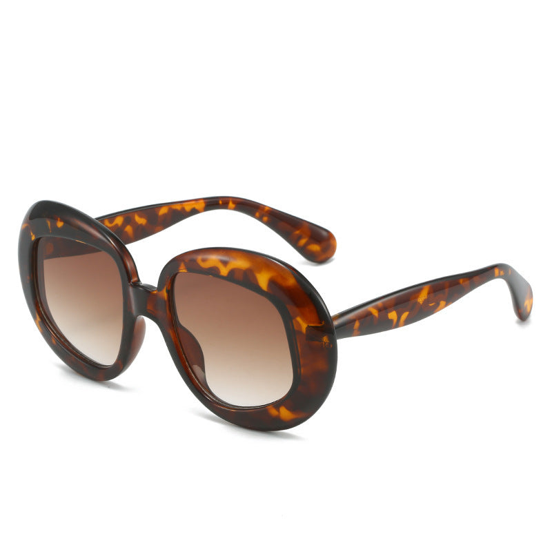 Vintage-inspirierte geometrische Rahmen-Sonnenbrille Brehn