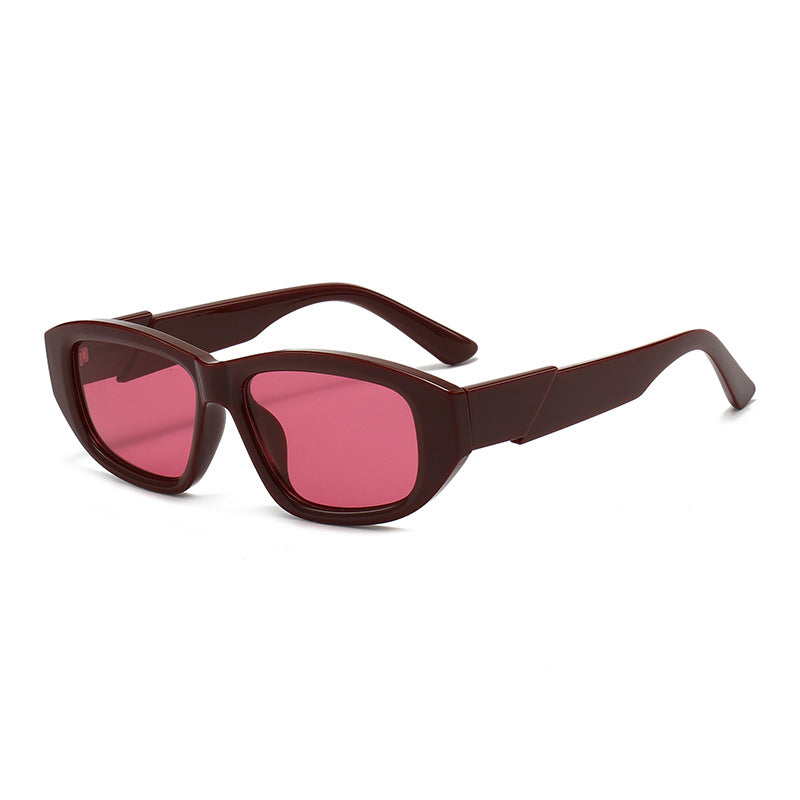 Retro-inspirierte kantige Sonnenbrille Brehn