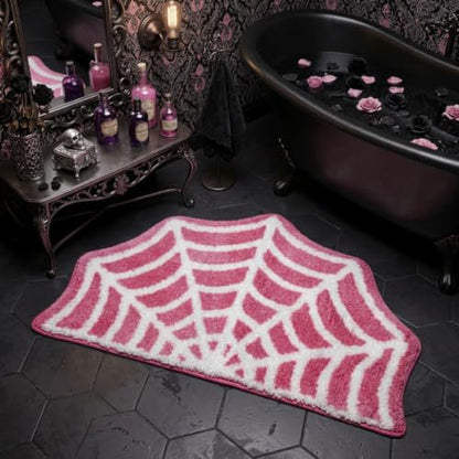 Spider Webförmige Badmatte