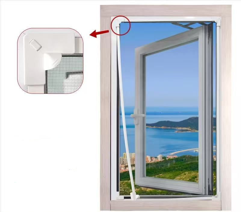 Verstellbare Fensterinsektenbarriere Brehn