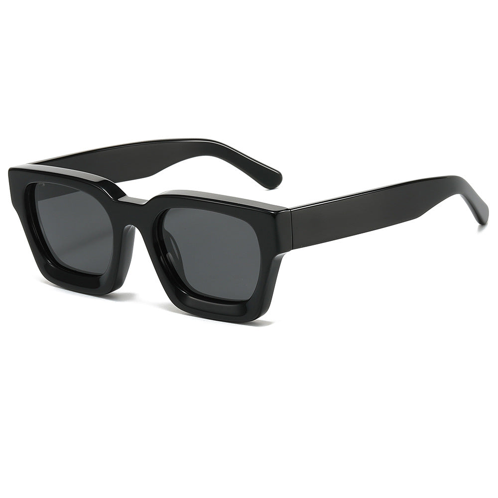 Damen designer Sonnenbrille mit modernem, quadratischem Rahmen und UV-Schutz Brehn