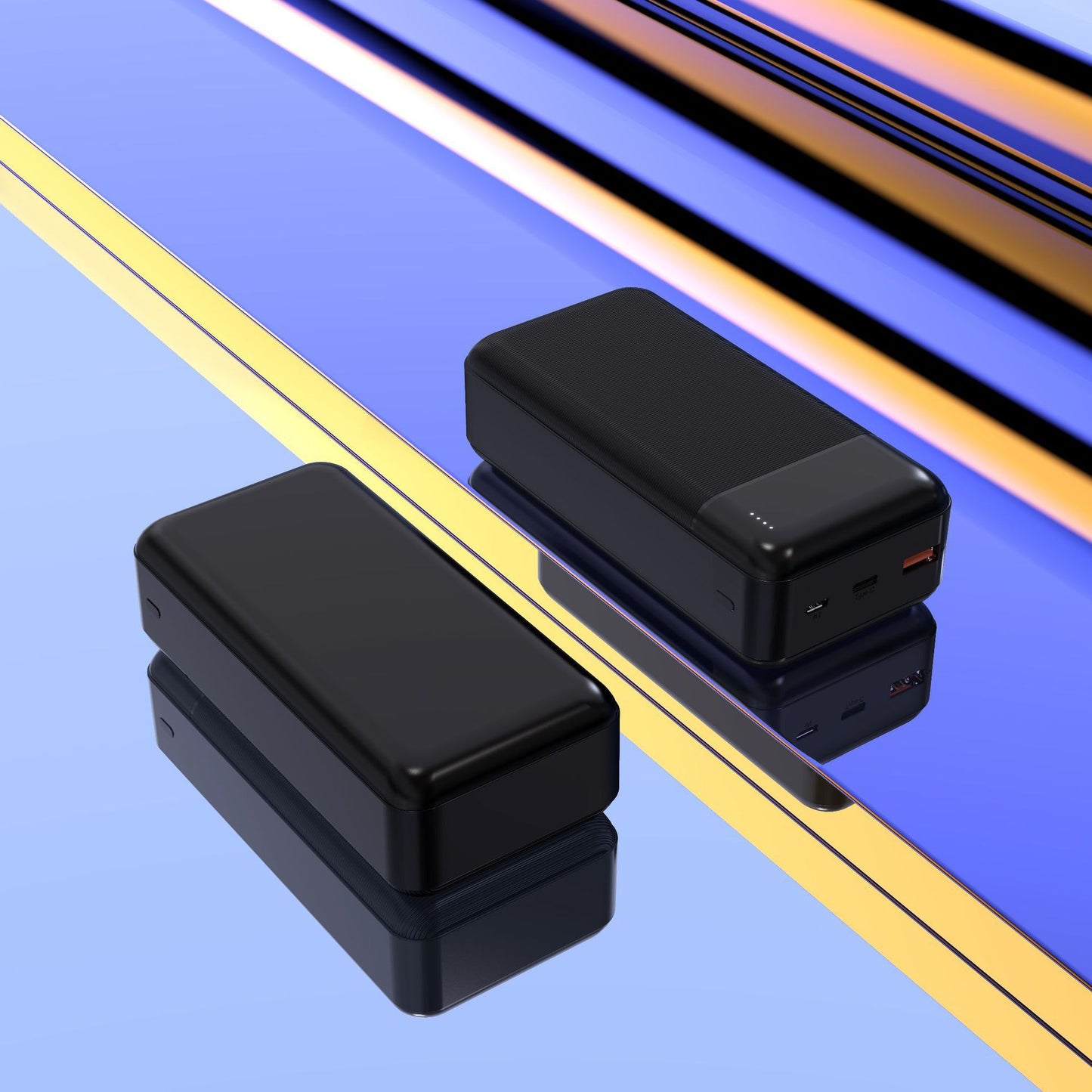 Tragbare Powerbank mit Leistungsstarker Schnellladefunktion und Integrierter Led-Anzeige Brehn