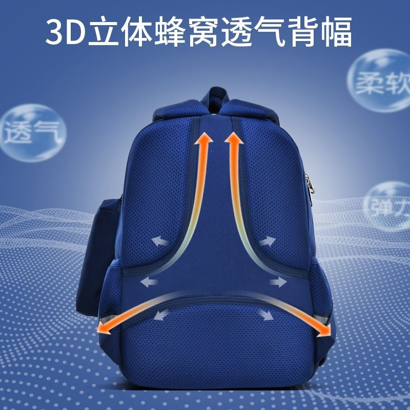 Schulrucksack Mit Ergonomischem Design Und Mehreren Fächern Brehn