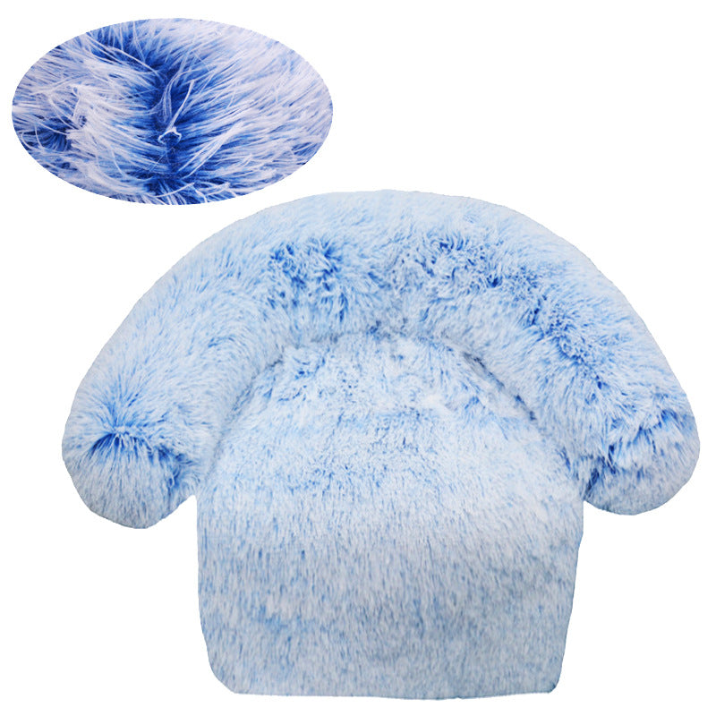 Flauschiges Rundsofa Hundebett