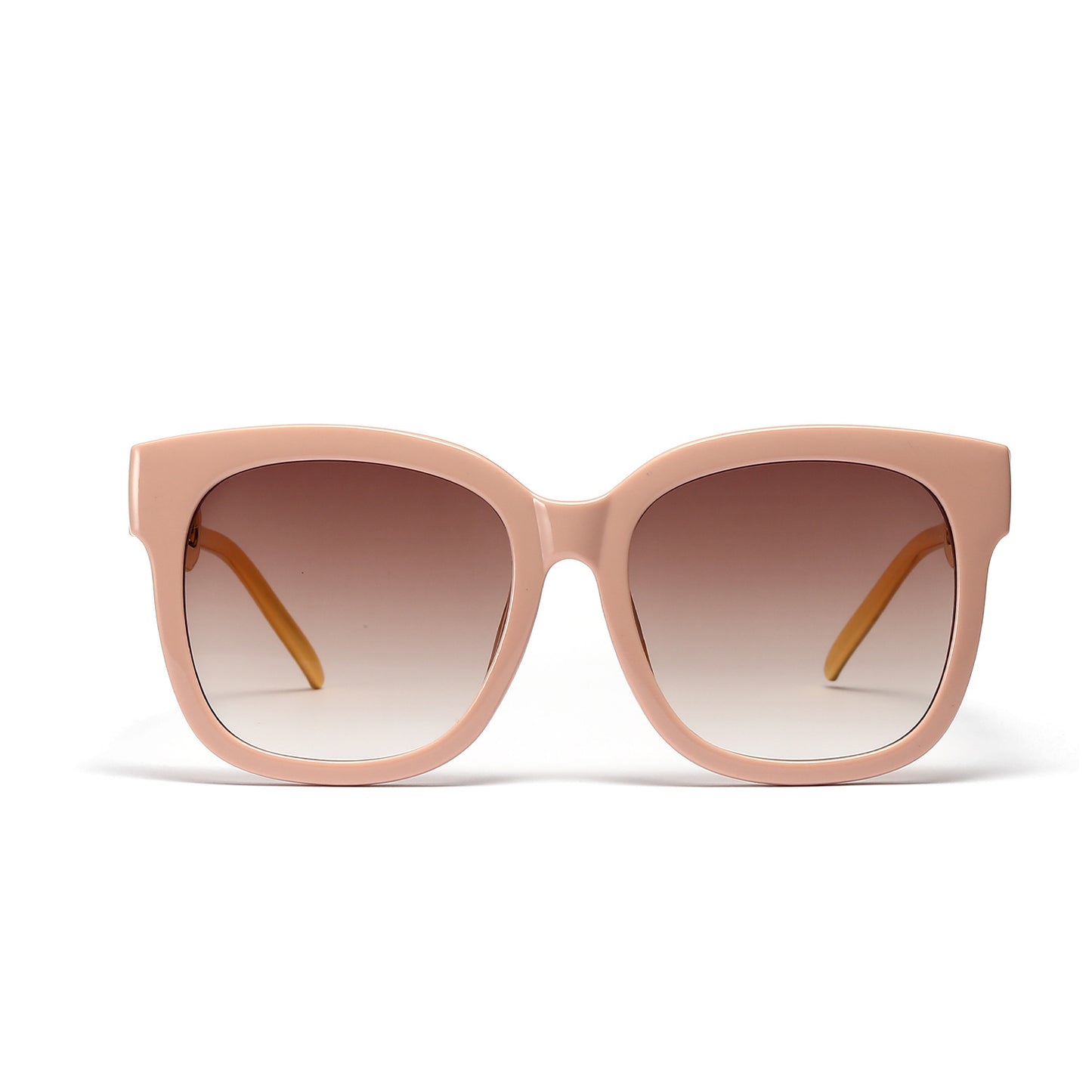 Damen modische oversized Sonnenbrille mit luxuriösem Kettenrahmen Brehn
