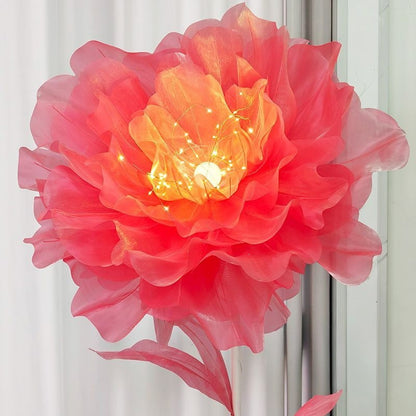 Dekorative LED Blumen Wandkunst