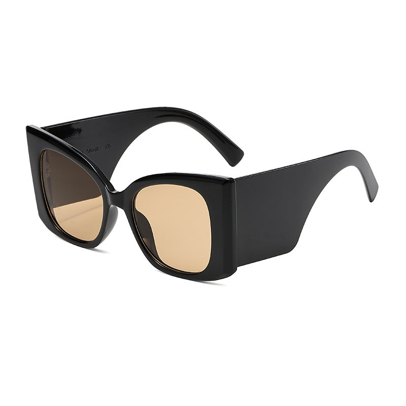Damen modische oversized Sonnenbrille mit glamourösem Design Brehn