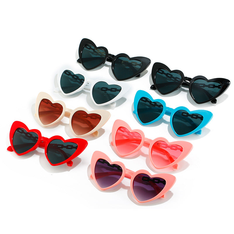 Damen Herzförmige Sonnenbrille Brehn