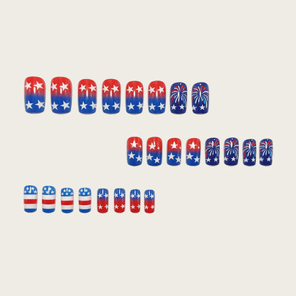 Kreative Nagelkunst mit Patriotischen Motiven Brehn