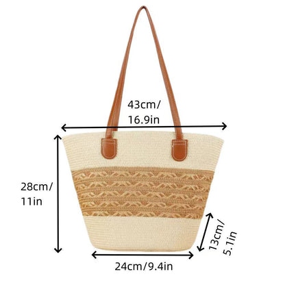 Elegante Strohtasche Brehn