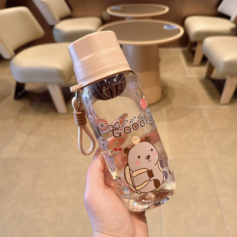 Damen Trendi und farbenfrohe Wasserflasche Brehn