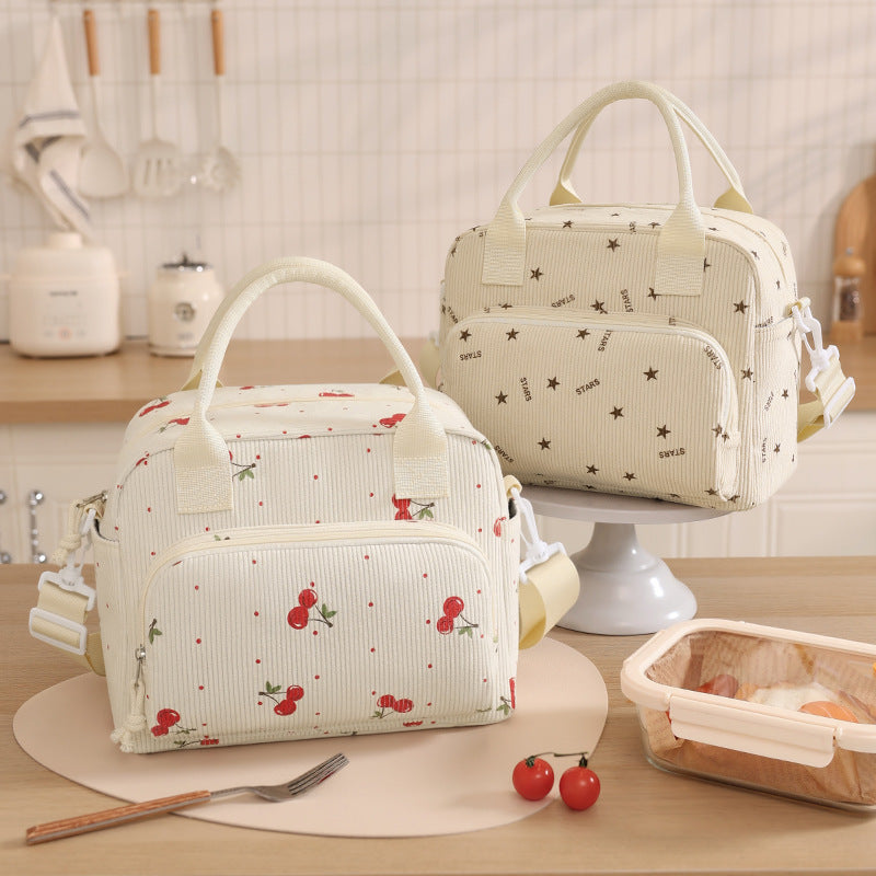 Stylische isolierte Lunch-Tasche Brehn